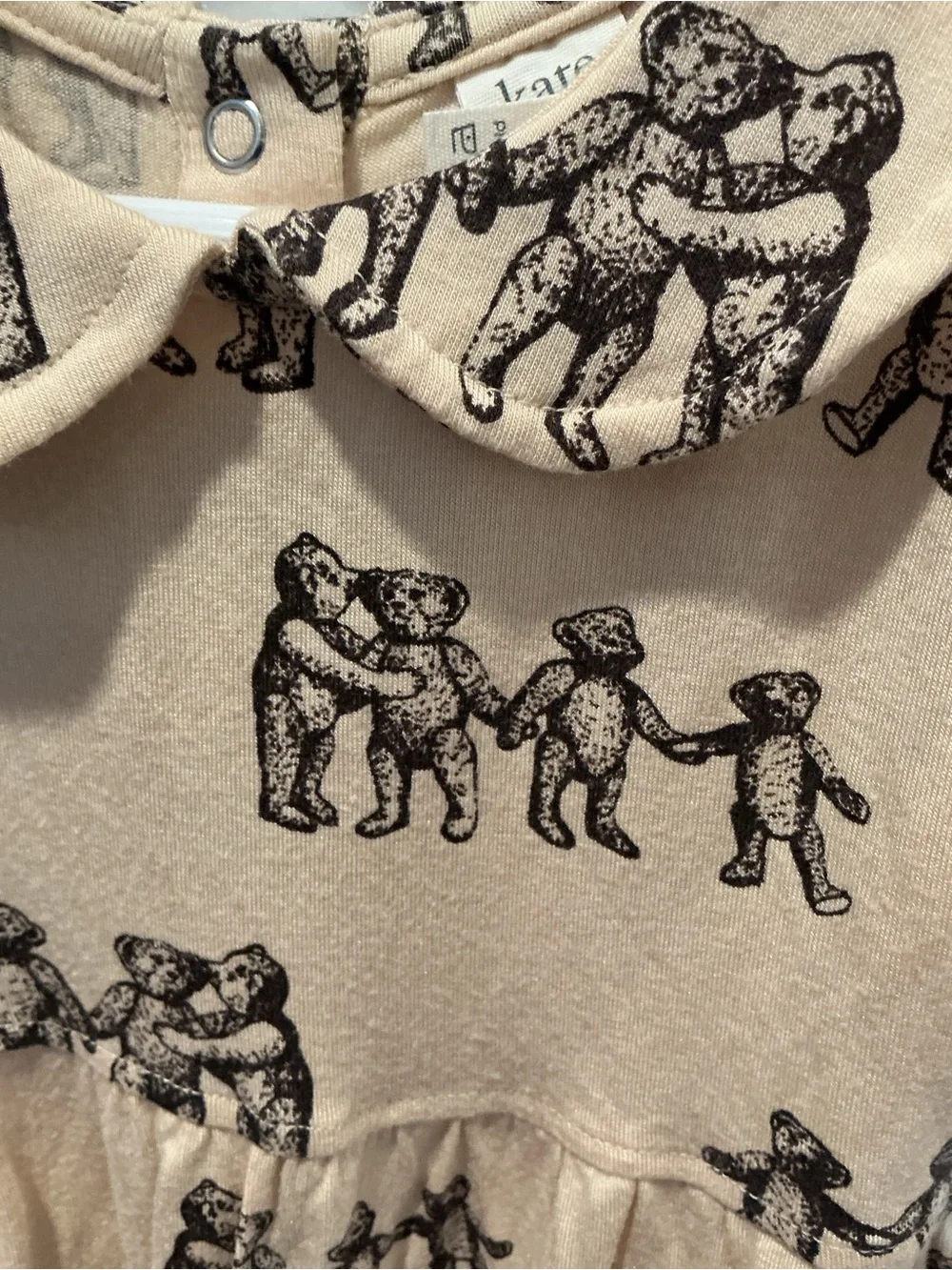 Kate Quinn Adorable Beat Print Romper Size 18-24M